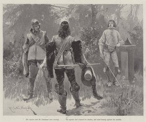 Under the Red Robe, by Stanley J Weyman by Richard Caton Woodville junior
